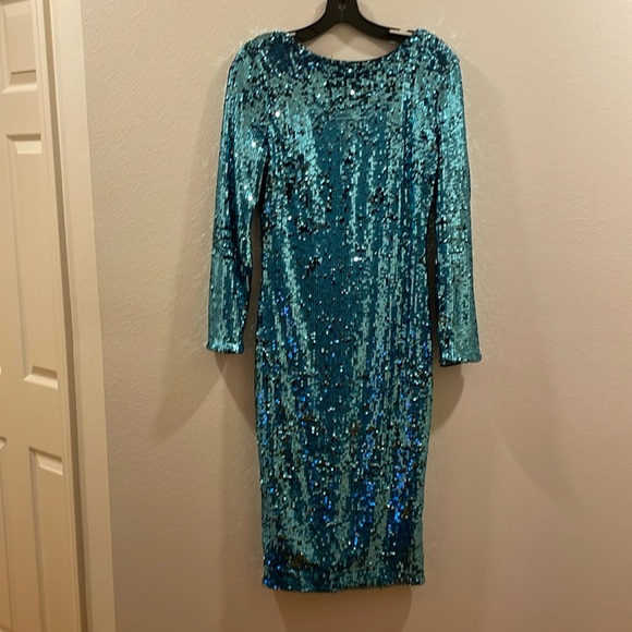 Dress the population midi dress. Brand new. Sequien - Picture 1 of 3